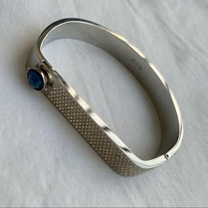 Swarovski silver cuff